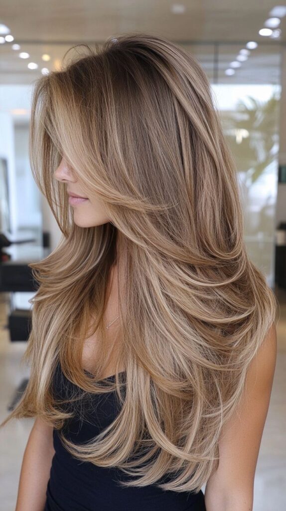 Balayage en Pelo Liso