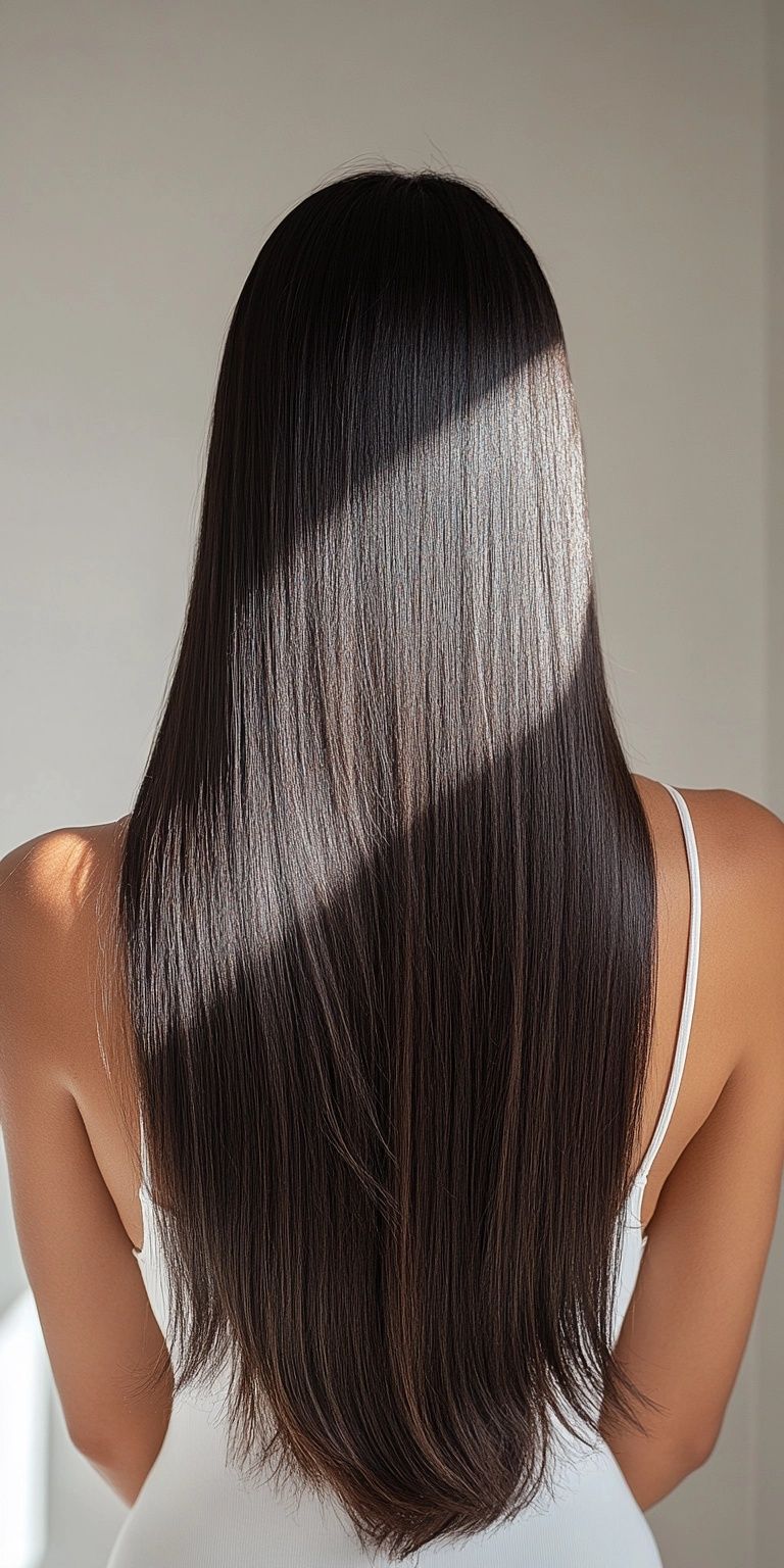 Tu pelo liso merece un escenario de lujo