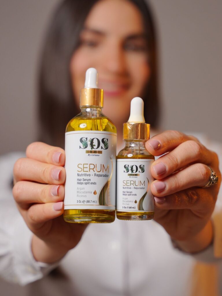 Aceite o sérum reparador