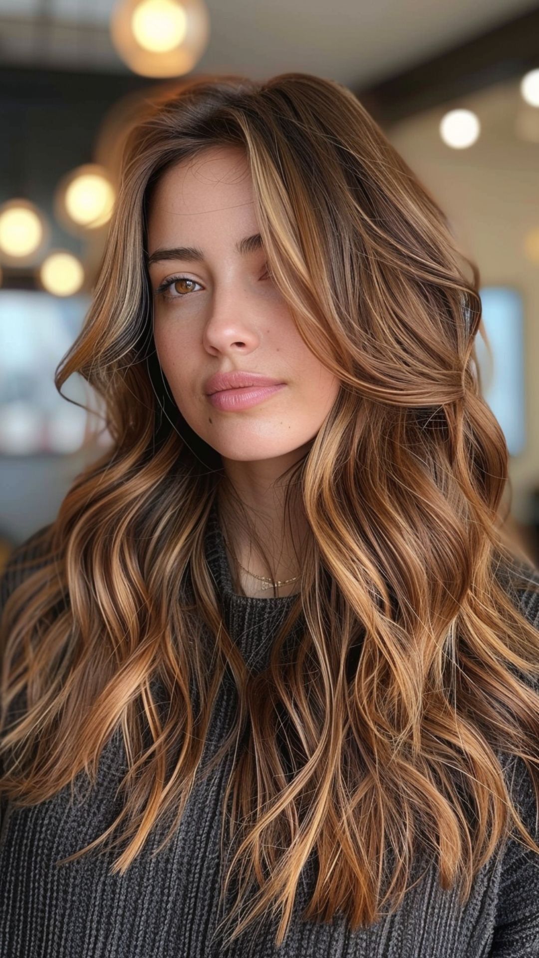 Balayage miel: luminoso, suave y femenino