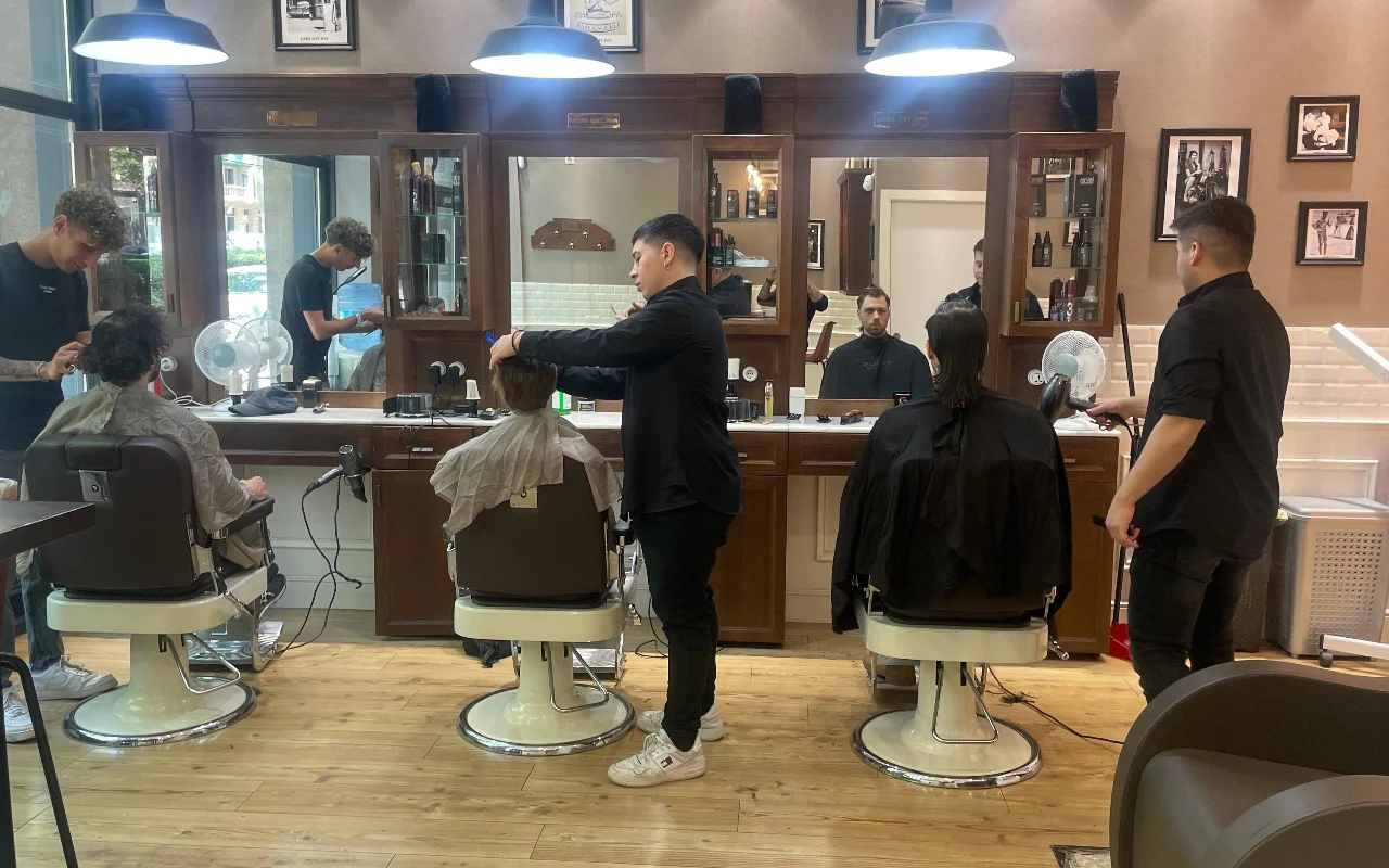 Barber Sant Joan equipe barberos